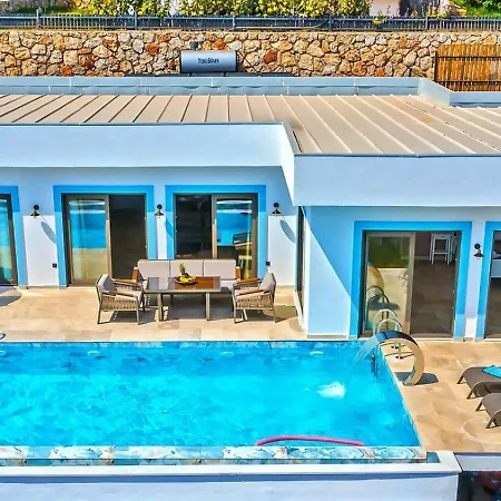 Goekseki 2 Bedroom Seaview With Private Pool Hot Tub Κας